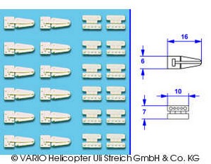 Vario - Türscharnier-Attrappen 