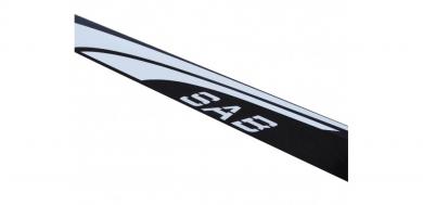 SAB 750mm Blackline Carbon Blade 2D-F3C (White) - 3 Blades 