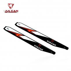 VULCAN ROTORS  Rotor Blades 563mm (orange) 