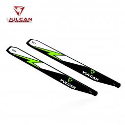 VULCAN ROTORS  Rotor Blades 563mm (green) 