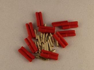 3.5mm Goldstecker mit Gehäuse 5 Paar 