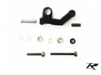 Belt tensioner arm assembly 