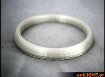 Licht Spreader Ring, 3D Druck, 76mm 