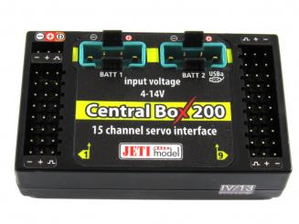 Central Box 200 mit zwei Satteliten 