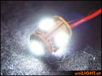 1W Würfelstrahler 5-seitig, GRÜN 