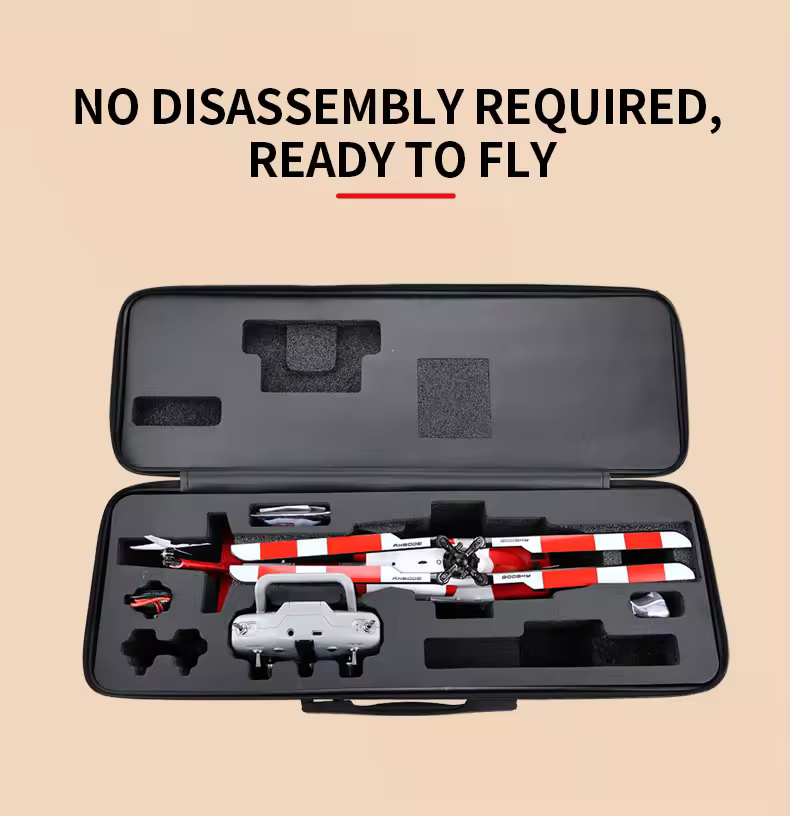 Goosky Bell E2 Rescue GPS RTF mit Koffer Mode2 