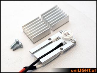 8Wx2 Ultra-Power Flachlicht, WEISS, T-Fuse 