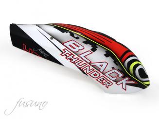 Fusuno Airbrush Fiberglass Canopy Goblin Black Thunder700 - Camo design 