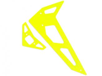 Neon Yellow Fiberglass Horizontal/Vertical Fins 