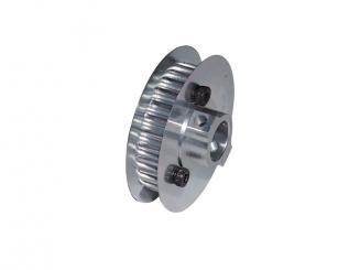 Aluminium Main Pulley Z18 - Goblin 500 