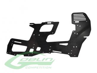 Carbon Fiber 2mm Main Frame (1pc) - Goblin 700 Competition 