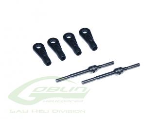 Titanium Main Linkage - Goblin Urukay/630/700/770/Comp./Speed  