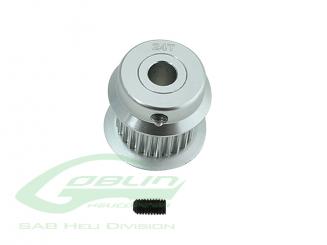 Aluminum Motor Pulley 24T - Goblin 380/420 