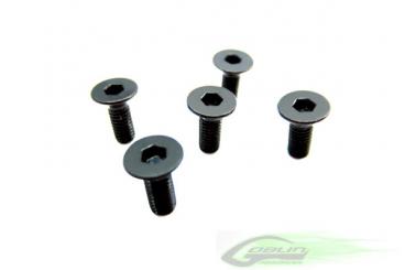 DIN 12.9 Flat Head Socket Cap M2,5x5 (5pcs) - Goblin 700/770 