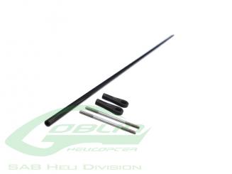 Tail push rod  O4 x O2,5 x 596 / 1pc - Goblin 500 