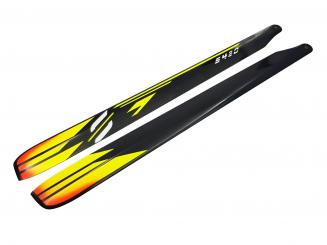 MAIN BLADES YELLOW ORANGE 420MM 