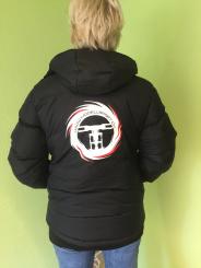 Herren Steppjacke Farbe schwarz, bedruckt (S) - Modellsport.ch 