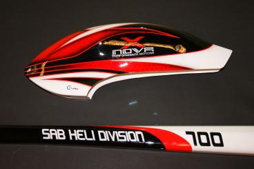 Lackiertes Gfk Set für Goblin 500 - XNOVA Design 