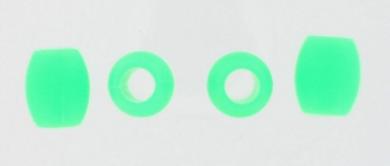 K&S - Silikonstopper für Kufenrohre 10 mm Grün 