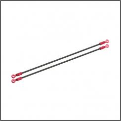 Carbon Tail Boom Support set (RED) 