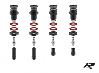 Supersonic canopy mount assembly 