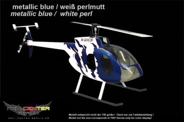 Hughes 500 E für TDR I blau metallic / weiß perlmutt 