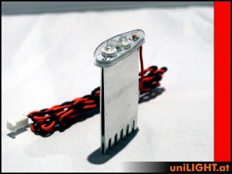 16Wx2 Doppellicht 11mm, ROT/WEISS, T-Fuse 