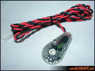 4W Profillicht 24mm, ROT 