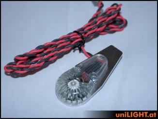 8W Profillicht 24mm, WEISS 