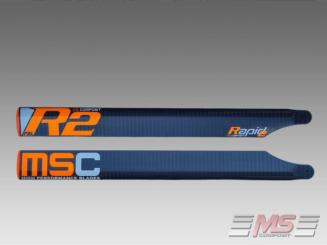 CFC Hauptrotorblätter 55.5 cm /12/4 RAPID V2 FBL 