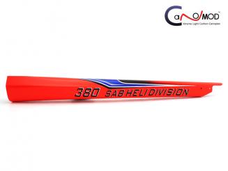 CANOMOD Red Coco Carbon Fiber Tail Boom Goblin 380 