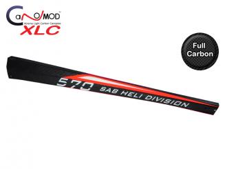 Carbon Fiber Tail Boom Goblin 570 - Ferrari 