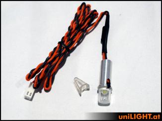 4W Blitzlicht kurz 10mm, ROT 