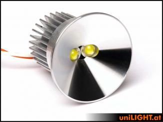 50mm Ultra-Power-Scheinwerfer, 16Wx2, T-FUSE 