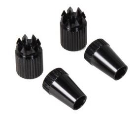 VBAR Steuerknüppel kurz - schwarz eloxiert 