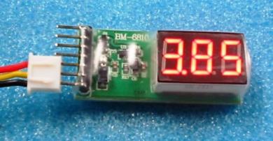 Zellenprüfgerät Lipo 