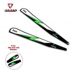 VULCAN ROTORS Rotor Blades 700mm EVO (Green) 