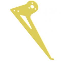 Stratos 200 Tail fin yellow 