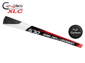 Carbon Fiber Tail Boom Goblin 570 - Red Eyes 