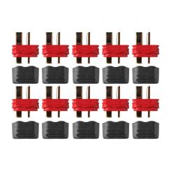 Goldkontakt Deans Ultra Plug mit Isolierkappe 10 Stecker 