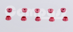 Screw caps M3 rot 