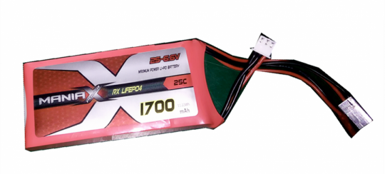 ManiaX 2S 1700 mAH LiFePo4 