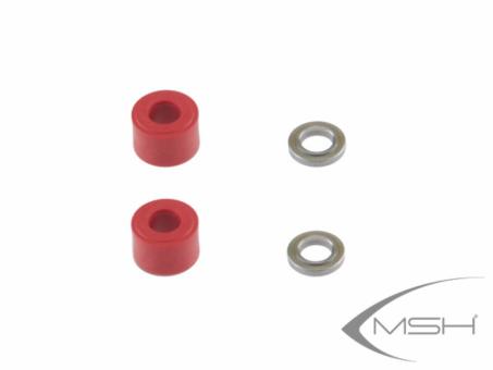 Head dampers 3D (red) 