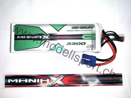 ManiaX 6S 3300mAh 30C 