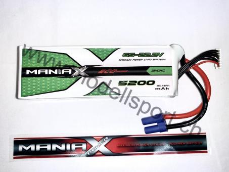 ManiaX 6S 5200mAh 30C 