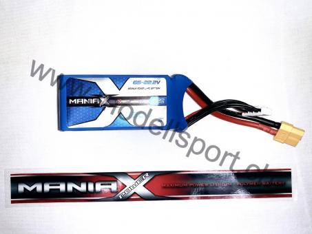 ManiaX 3S 650mAh 45C (Logo200) 