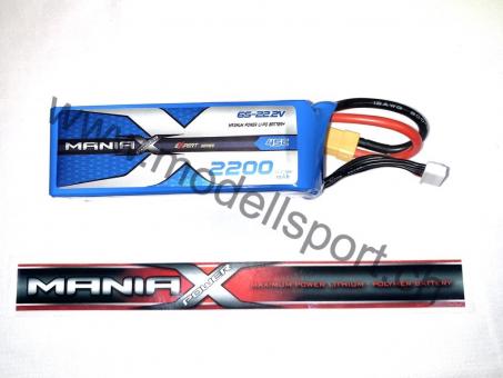 ManiaX 6S 2200mAh 45C 