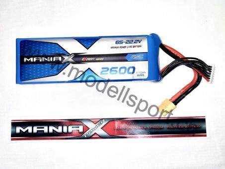 ManiaX 6S 2600mAh 45C 