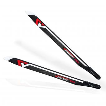 VENTURE 564mm Premium CF Blades - Red 