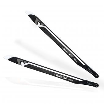 VENTURE 564mm Premium CF Blades - Silver 